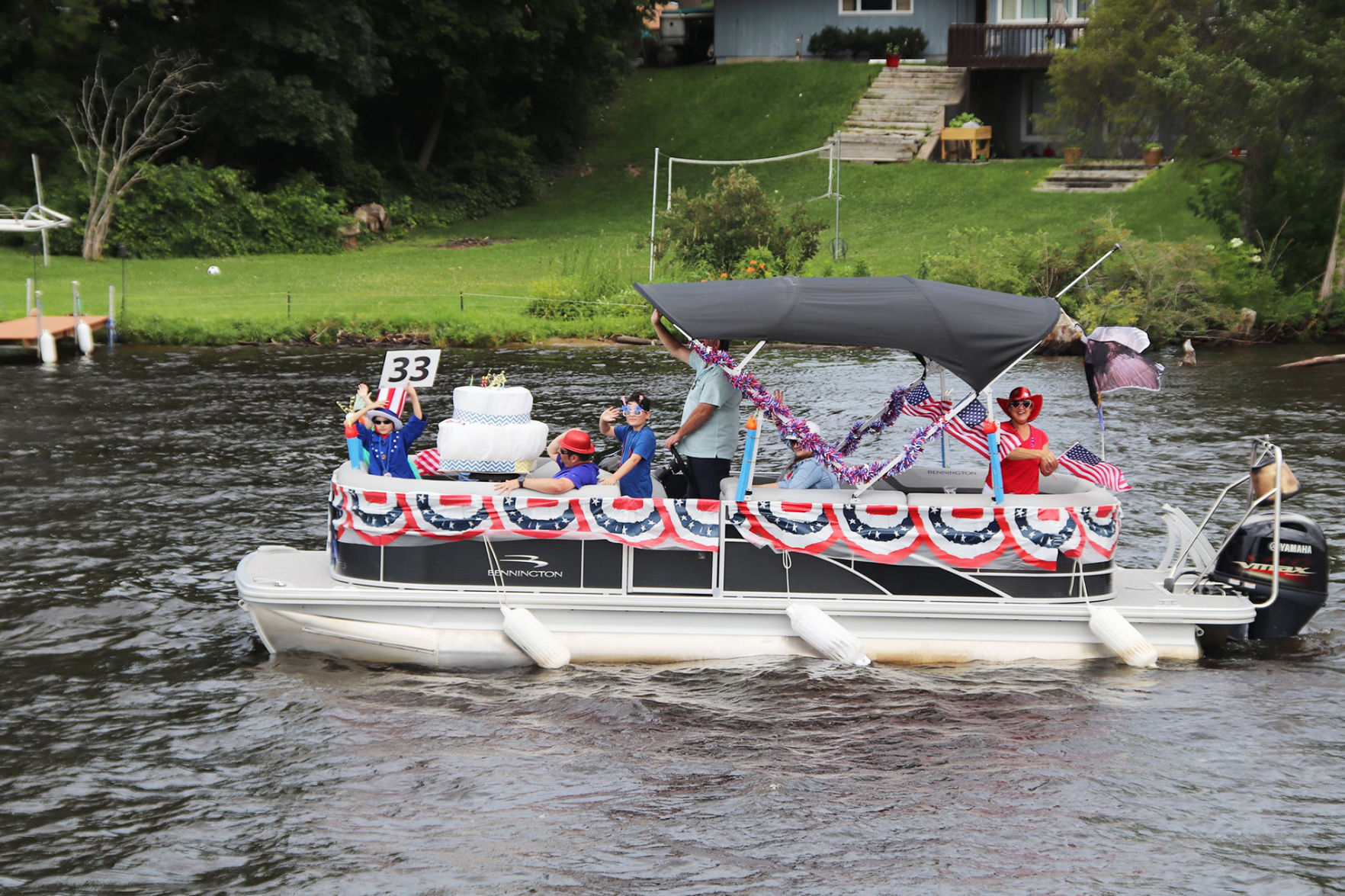 Happy Birthday America flotilla 2021